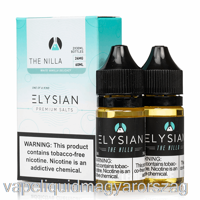 A Nilla - Elíziai Só - 60ml 12mg Vape Folyadék